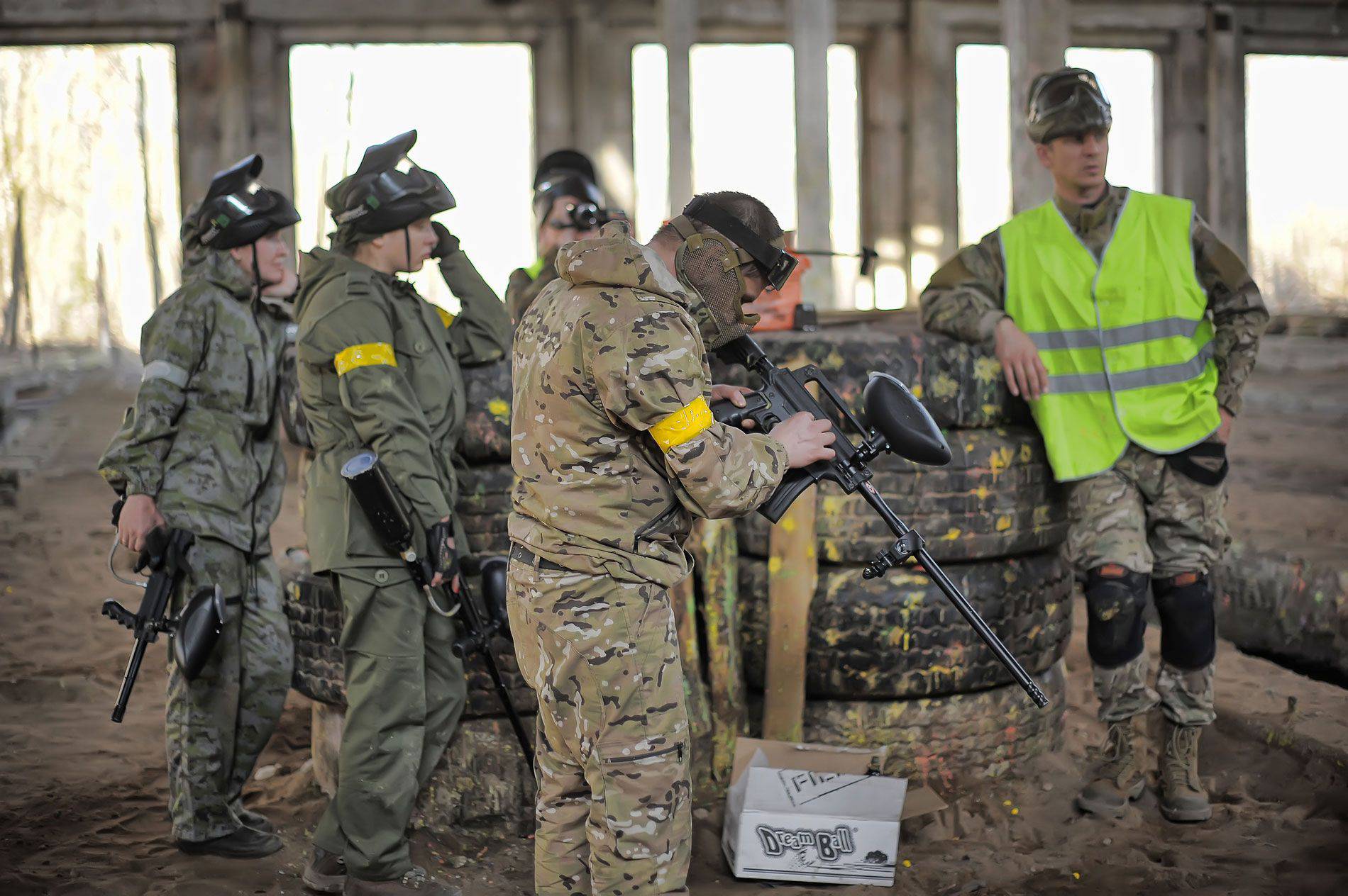 Top 10 Bedrijfsuitjes - Paintball